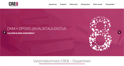 Desktop Screenshot of cre8.fi
